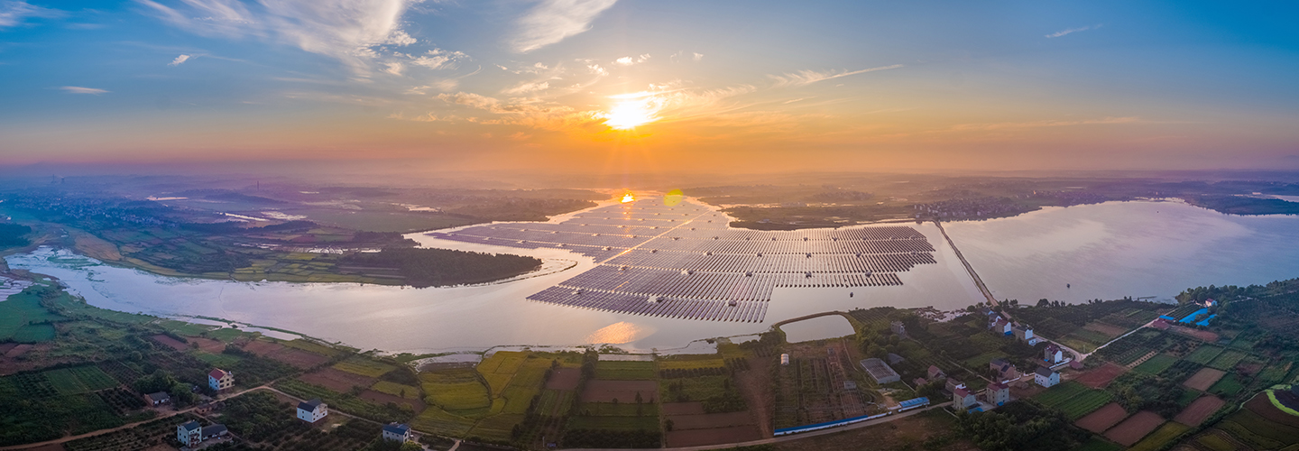 米蘭milan科技江西鄱陽123.235MW “漁光互補(bǔ)”型光伏發(fā)電扶貧項(xiàng)目